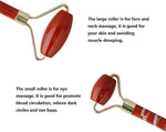 Facial Roller (Red Jasper)
