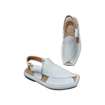 Kapptan white Chappal