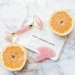 Facial Roller ( Rose )