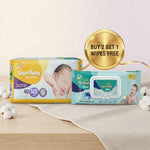 Vigo  Newborn Baby Diapers – NB Size (Up to 5 kg) | Pack of 40 Buy 2 get 1 wipes free